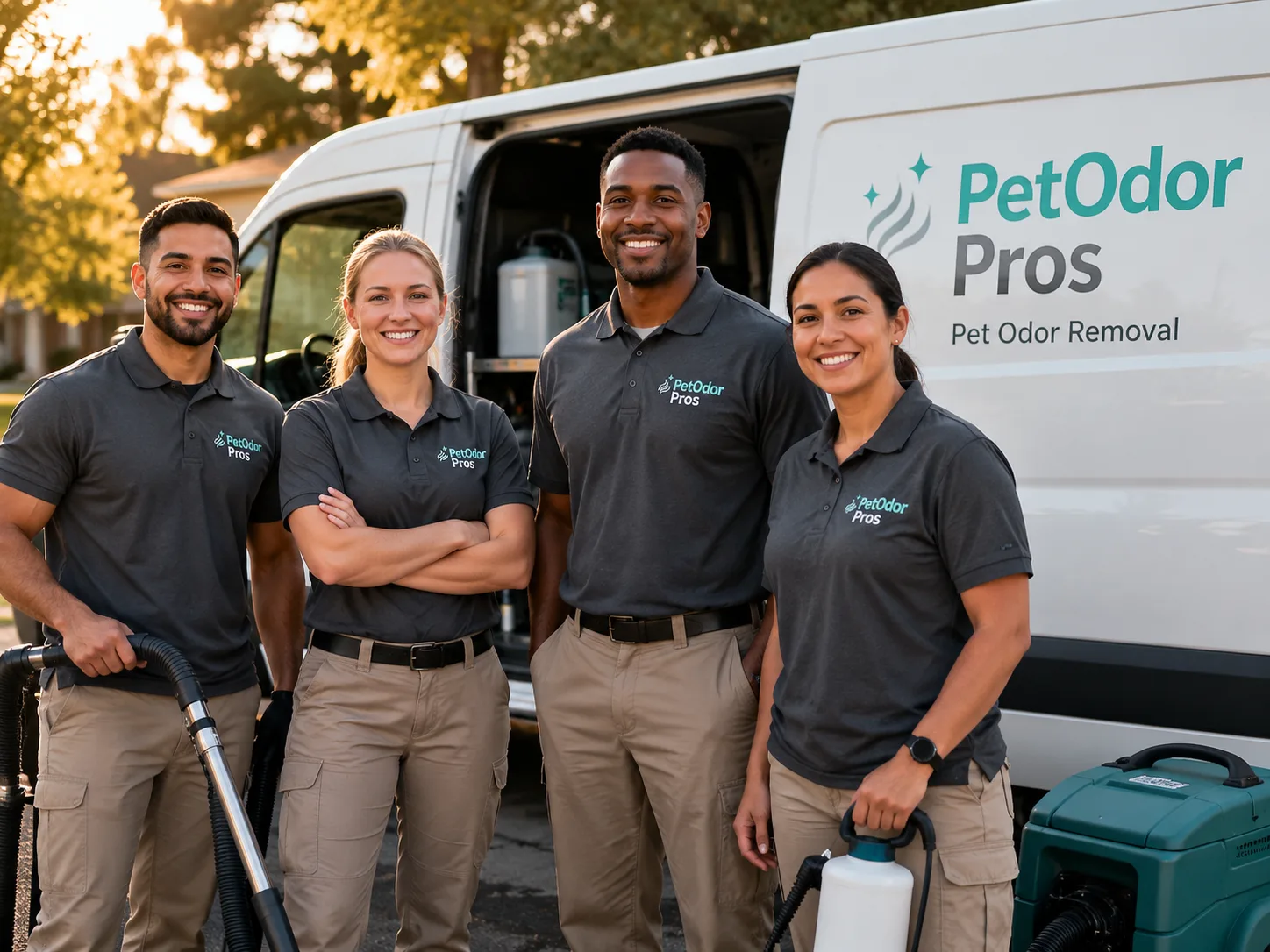 Pet Odor Removal team serving Aurora, OH